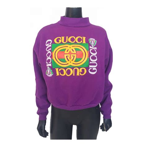 gucci first copy sweatshirt|vintage gucci sweatshirt 80s.